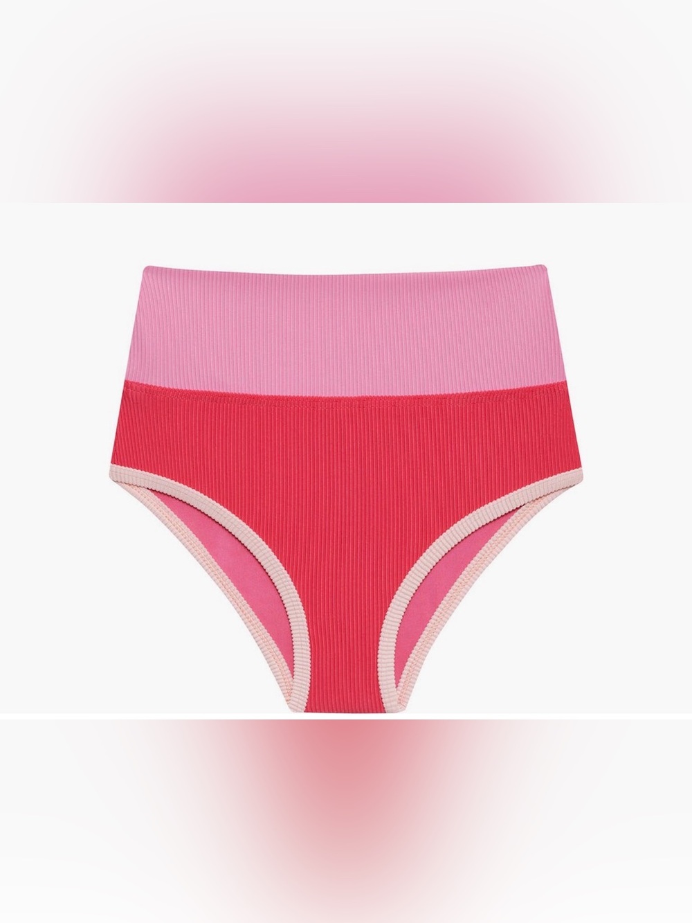 Beach Riot NEW Size 11/12 kids Colorblock Rib Kids Bikini Bottom